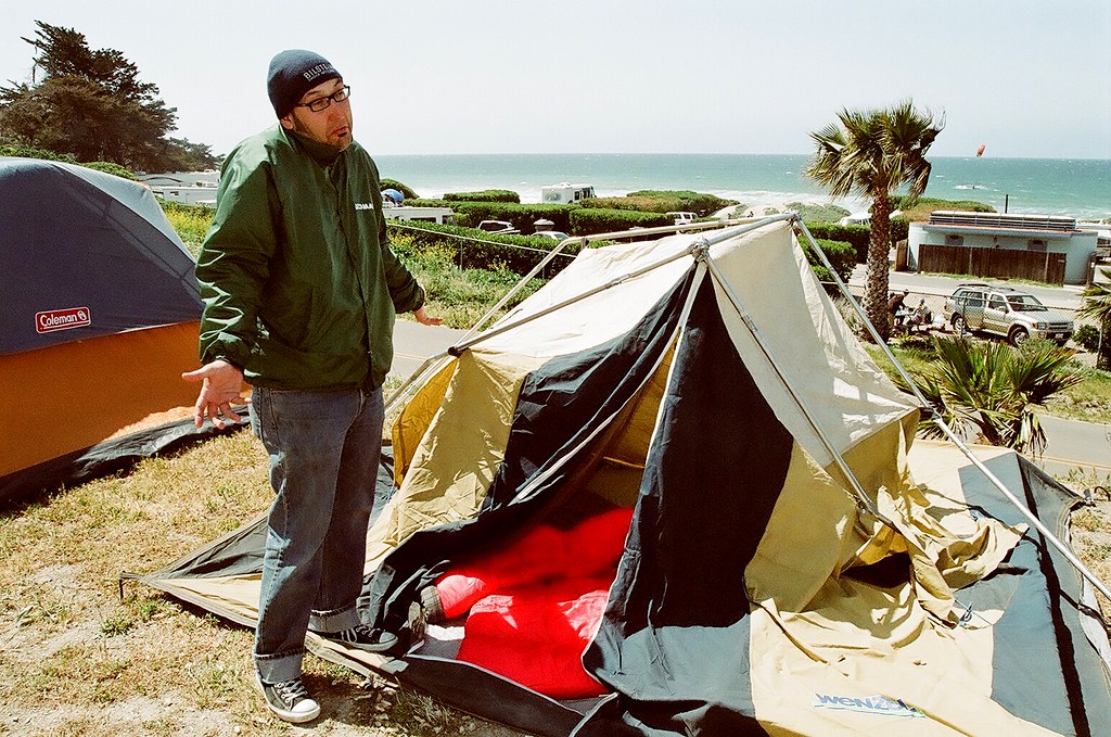Zoeken een Uitgaan Eh, if Tim says he's cozy, well, why not? | My tent, or actu… | Flickr