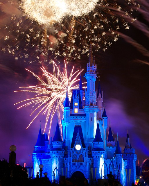Wishes over Cinderella's Castle