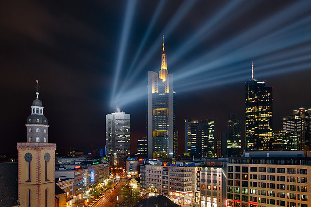 Frankfurt Skyline with an extra