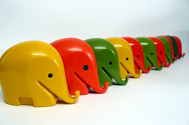 1970s colani elephants