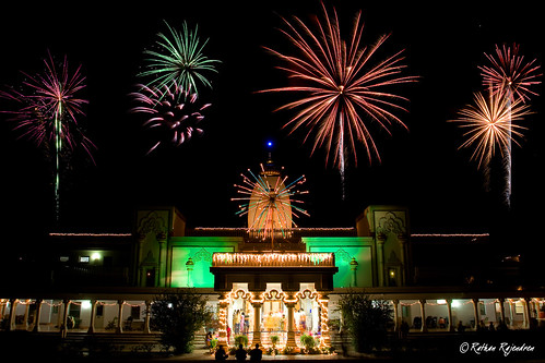 Barsanadham Temple - Diwali Fireworks by r a r a r a j | fotography