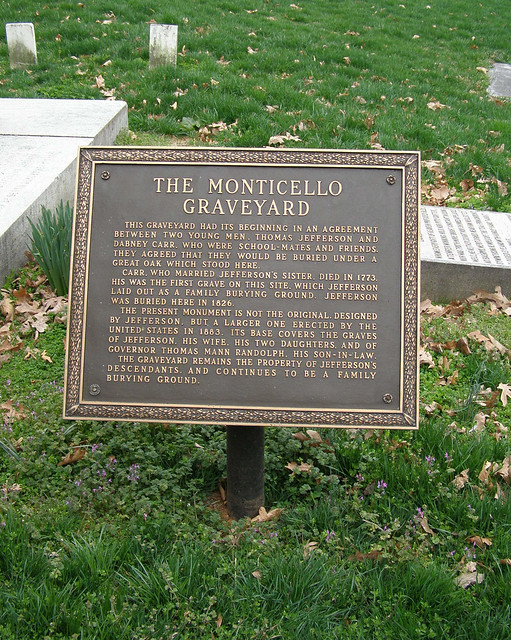 Monticello:  About the Monticello Graveyard