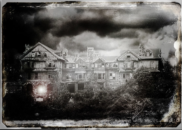 a haunted place....