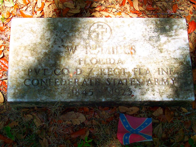 W R Mills Confederate Veteran