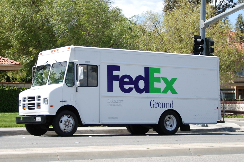 FedEx Ground Delivery Truck 691041146408,They are small