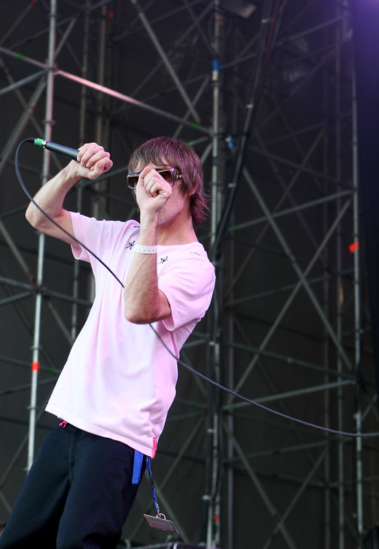 Ian Brown en el Summercase 08 de Barcelona