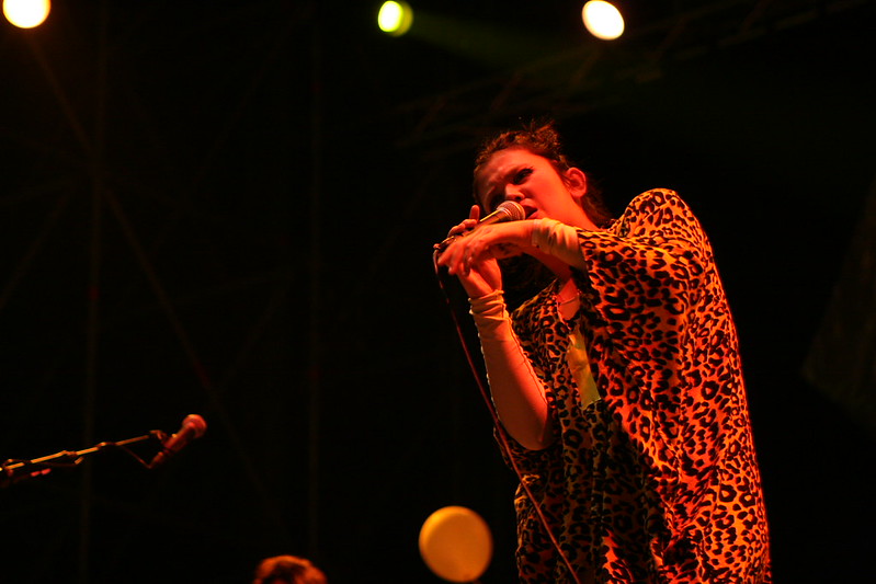 Cansei de Ser Sexy (CSS) en el Summercase 08 de Barcelona