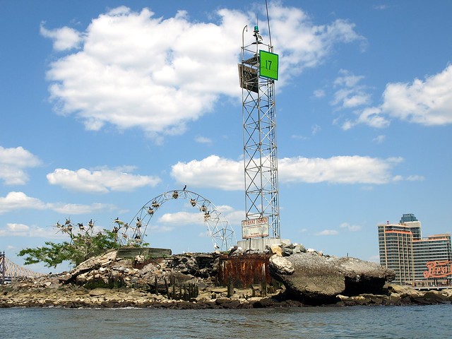 U Thant Island (Belmont Island), East River, Manhattan NYC