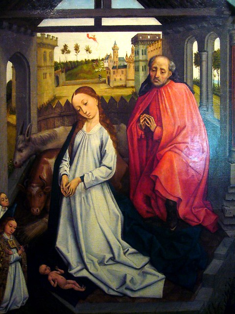 Polyptych with the Nativity (detail)