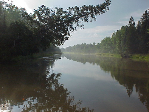 nature water river landscape michigan