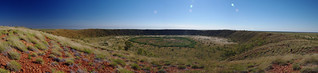 Wolfe Creek Meteorite Impact Crater Panorama - Side View | by neeravbhatt
