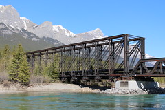 Engine Bridge over the Bow River (Canmore, Alberta)