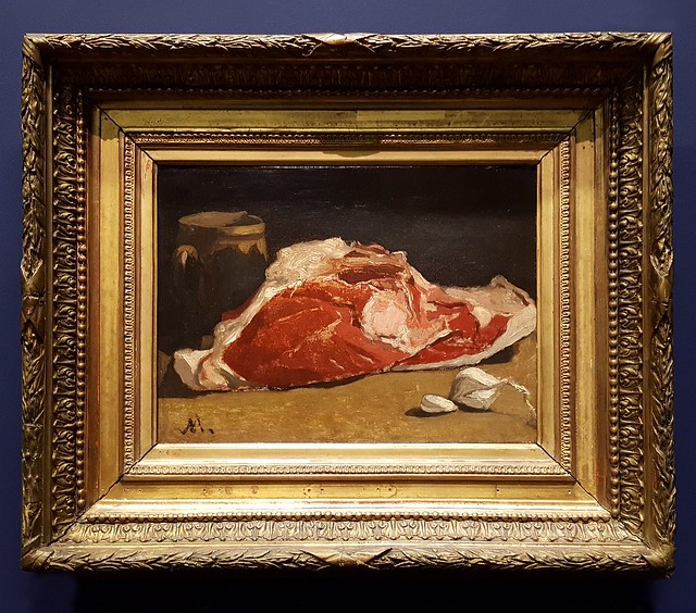 1862-63 Monet  Natura morta con carne(d'Orsay)