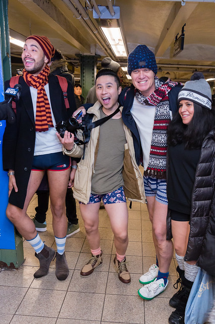 No Pants Subway 2017