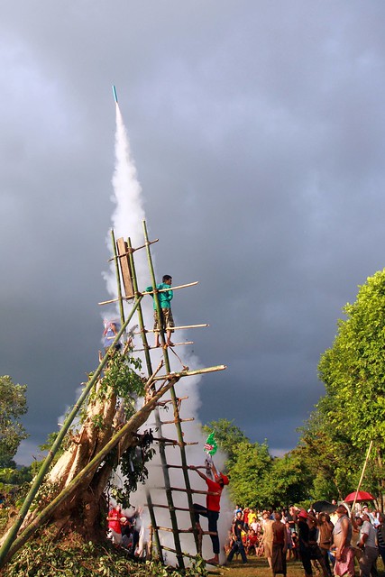 Rocket Festival in Gnommalath, Laos