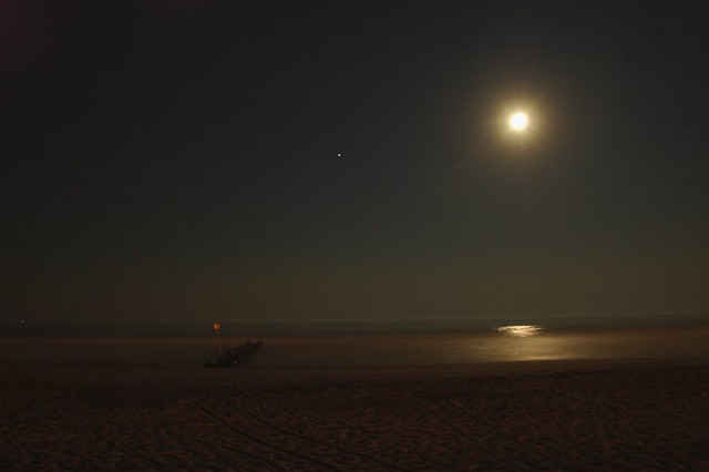 Moon Rise over Ocean City (NJ) Beach