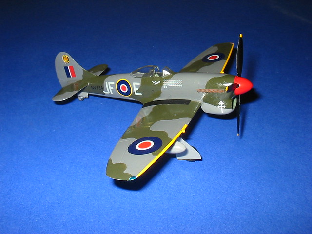 Academy  post-war 1/72 Hawker Tempest V  done, starboard fore, quarter