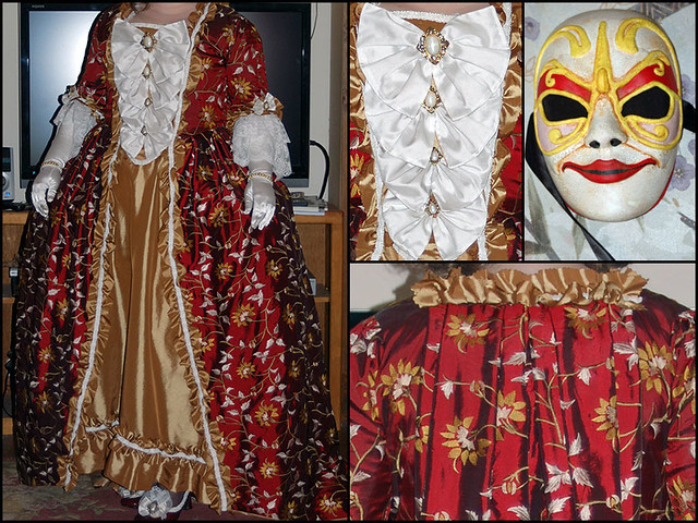 Clockwork Embroidered Robe Clockwork Droid Robe a la Francaise | Better pictures coming… | Flickr