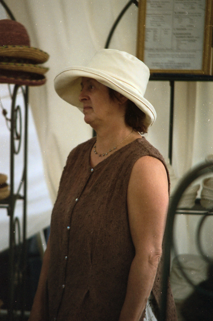 Karen Hartfield | This is the hat lady. She has made hats fo  display picture 2