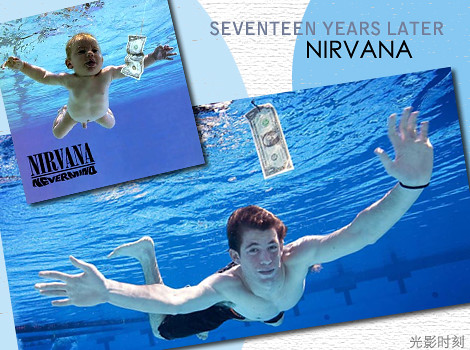 Famous Nirvana Baby Recreates His Iconic Album Cover 25 Years Later as an Adult