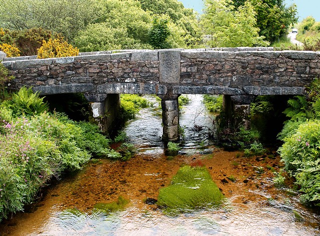 Bodmin Moor Bridge over a Stream