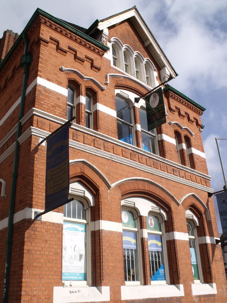 Turner Violins - former Lloyds Bank and former Deritend Free Library