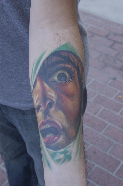 Comic Con 2008: Horror Movie Tattoo
