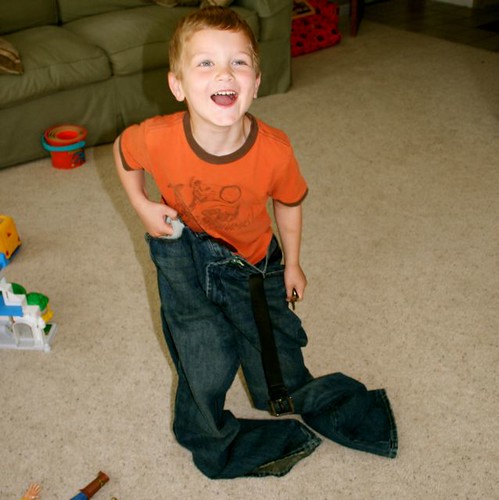 Ha! Ha! Dad's pants don't fit! | IMG_1860.JPG | Chris | Flickr