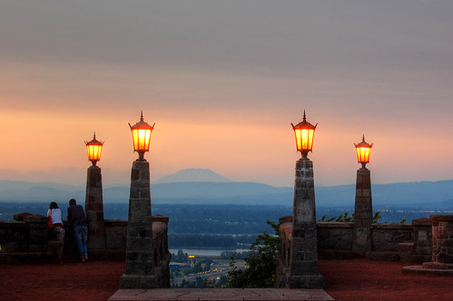 Rocky Butte by Jon Asay 찰칵, park wood sunset st oregon portland joseph butte mt hill rocky helens lamps 일몰 nikond40 포틀랜드 오레곤