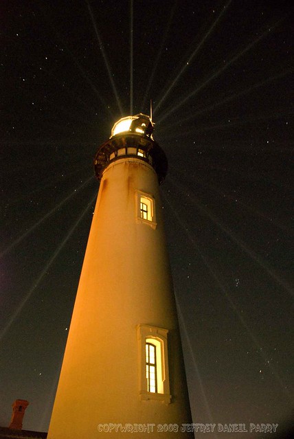 Pigeon Point Lighthouse Fresnel Lens Lighting 11 15 2008