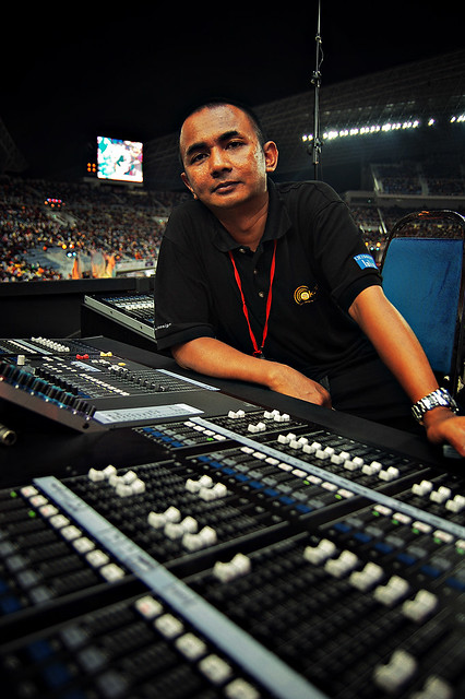 The sound engineer (DSC_8998)