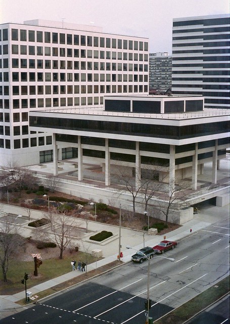 MGIC buildings, Milwaukee, December 1988