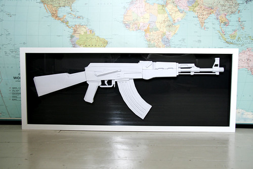 paper ak-47 | by famapa