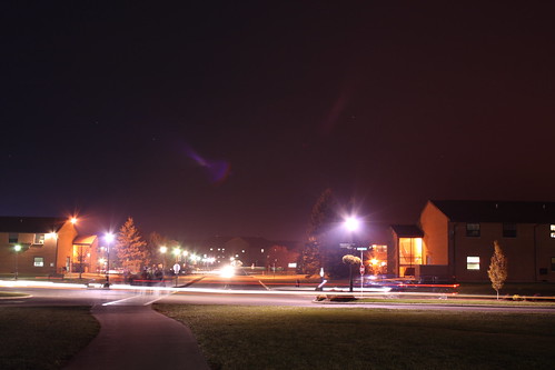 street ohio people cars night canon long exposure university cedarville xti 400d