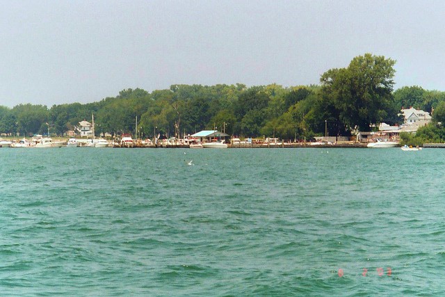 Kelleys Island:  The Marina from the Ferry