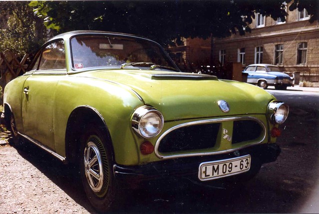 AWZ  Zwickau P70 Coupe, Weimar DDR. 1989