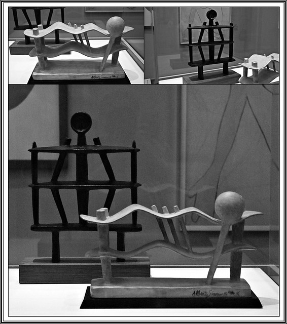 22 - Centre Pompidou-Metz Leiris & Co. Alberto Giacometti - Femme couchée qui rêve ; Homme (Apollon) - 1929