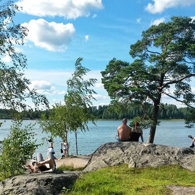 What a perfect summer day in #Seurasaari #Finland #visitfinland