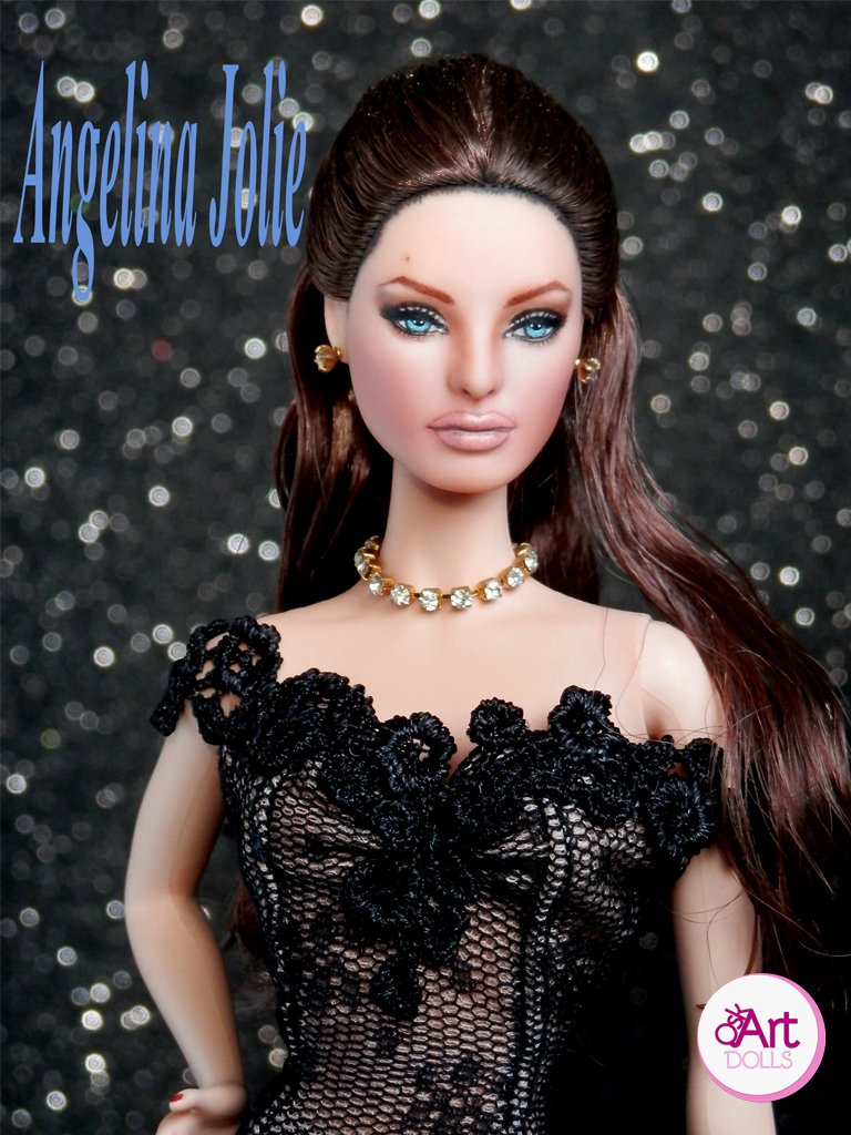 Angelina Jolie Ooak Doll | By OskArt Dolls | OskArt Dolls | Flickr