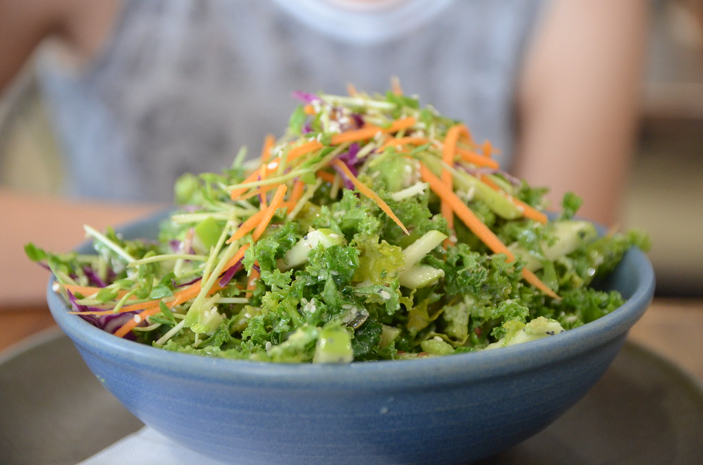 Kale apple salad AUD18 CK Wholefoods, Mooloolaba Flickr
