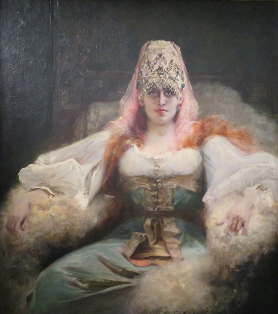 Portrait de Sarah Bernhardt (entre 1884-1902), Georges Clairin - Musée d'Orsay, Paris VIIe