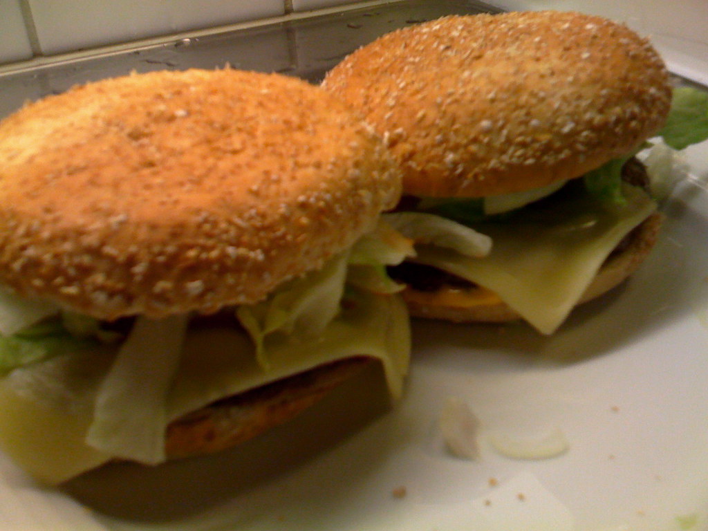Halal burgers | I made Halal burgers with lamb meat today to… | Flickr