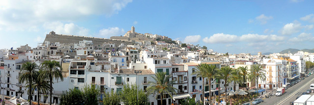 Panorámica de Ibiza capital