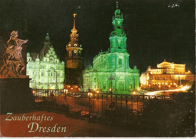 Germany - Dresden at night