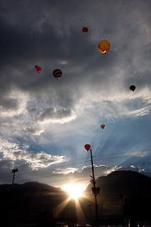 Balloons Sunrise