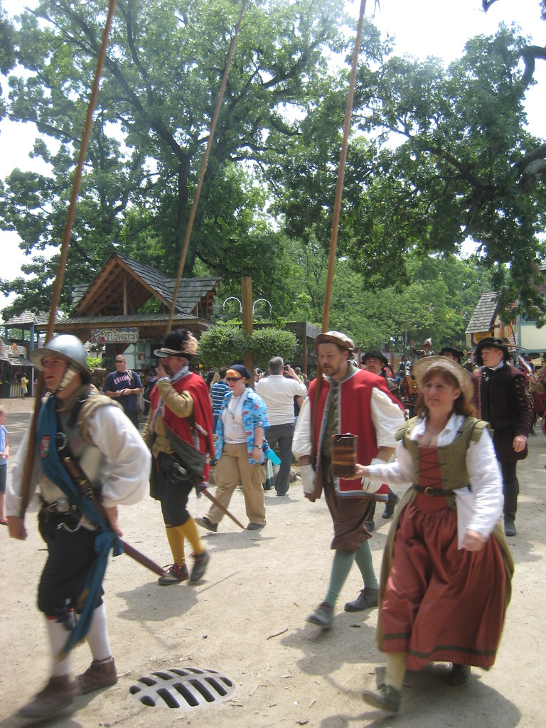 Pikemen at the Bristol Renaissance Faire