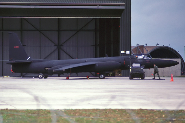 80-1081 - US Air Force TR-1A/U-2R Dragon Lady, Alconbury based at the time