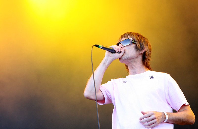 Ian Brown en el Summercase 08 de Barcelona