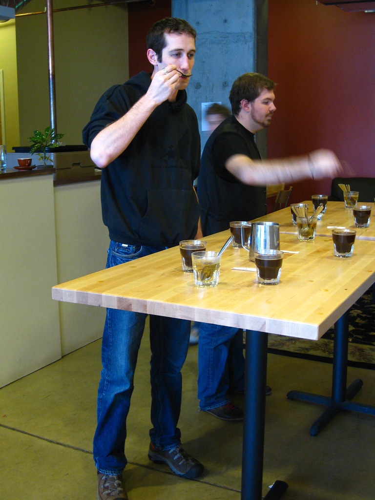 Barefoot Coffee Cupping