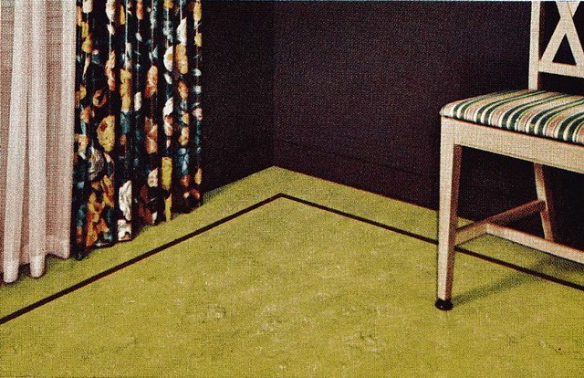 Vintage Linoleum Design - 1952